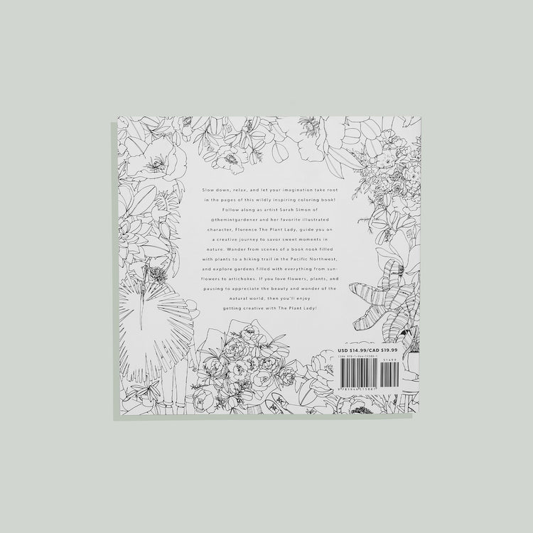 Plant Lady: A Coloring Book
