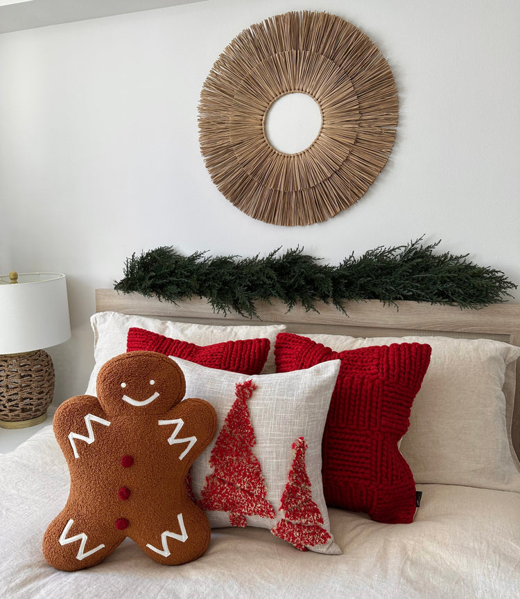 Mr. Gingerbread Pillow PREORDER