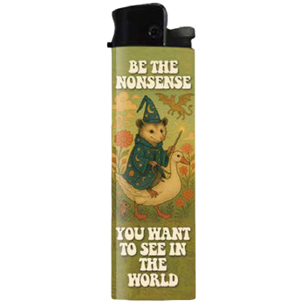 Be the Nonsense You Want to See in the World Lighter