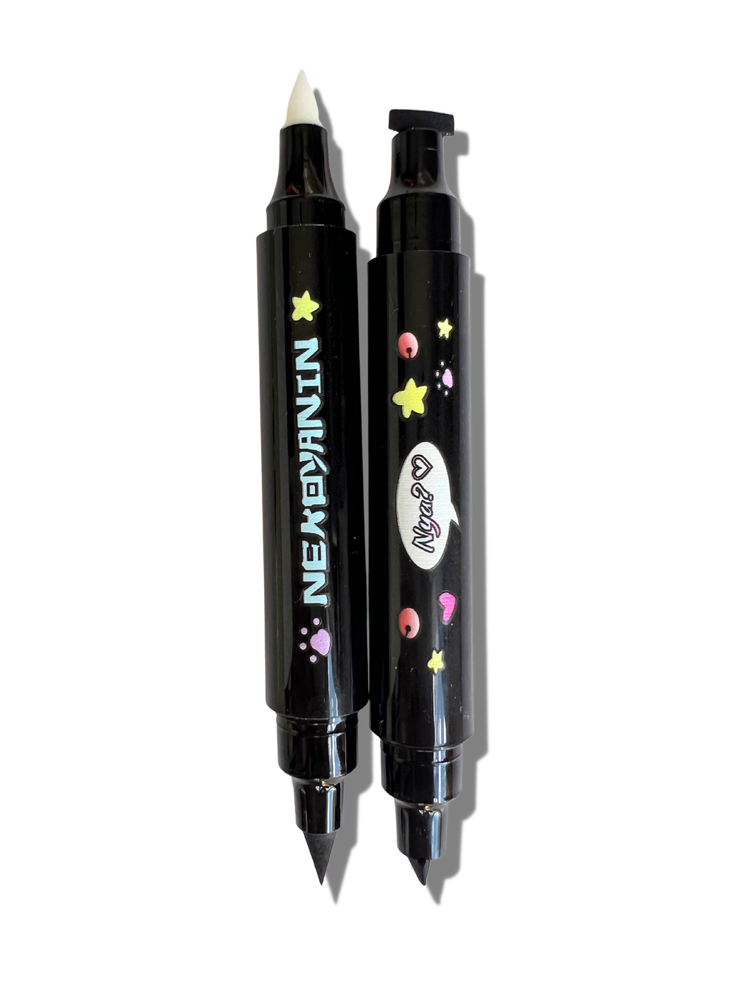 Cat Girl Winged Eyeliner Stamp & Eraser