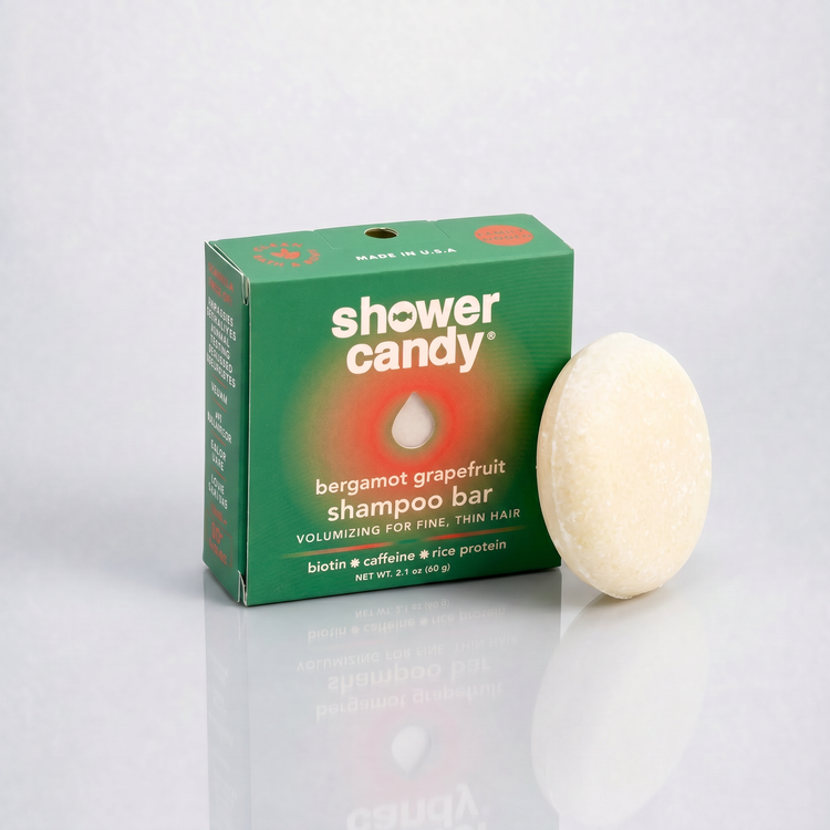 Bergamot Grapefruit Volumizing Shampoo Bar for Fine and Thin Hair