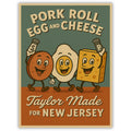 Pork Roll Egg and Cheese Taylor Made Flexible Magnet