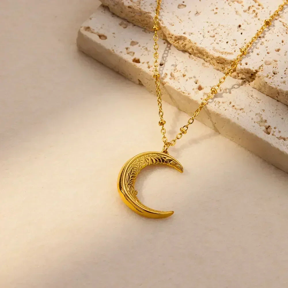 Stainless Steel Multilayer Heart Necklace