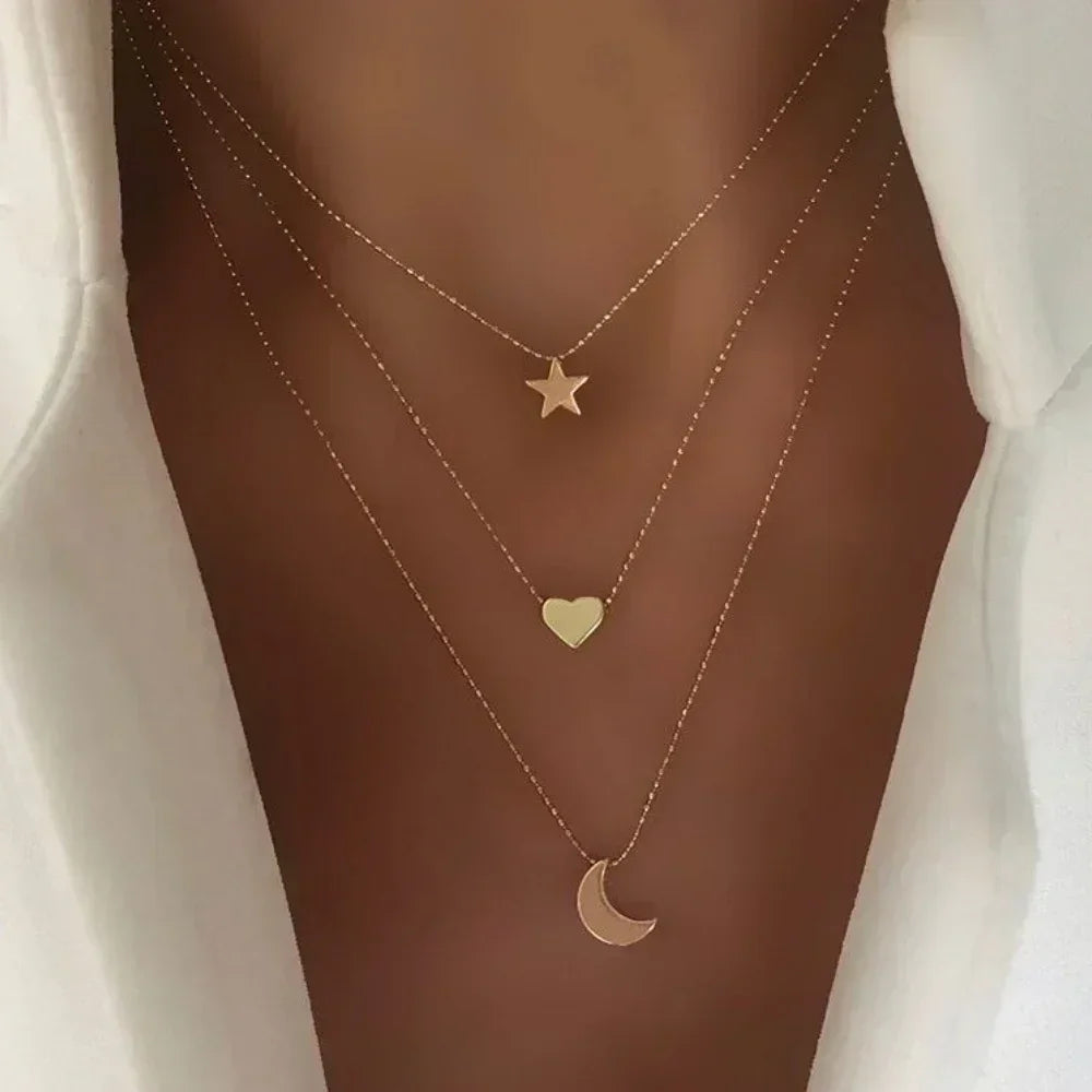 Gold Charm Necklace