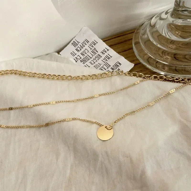 Multilayer Pendant Necklace