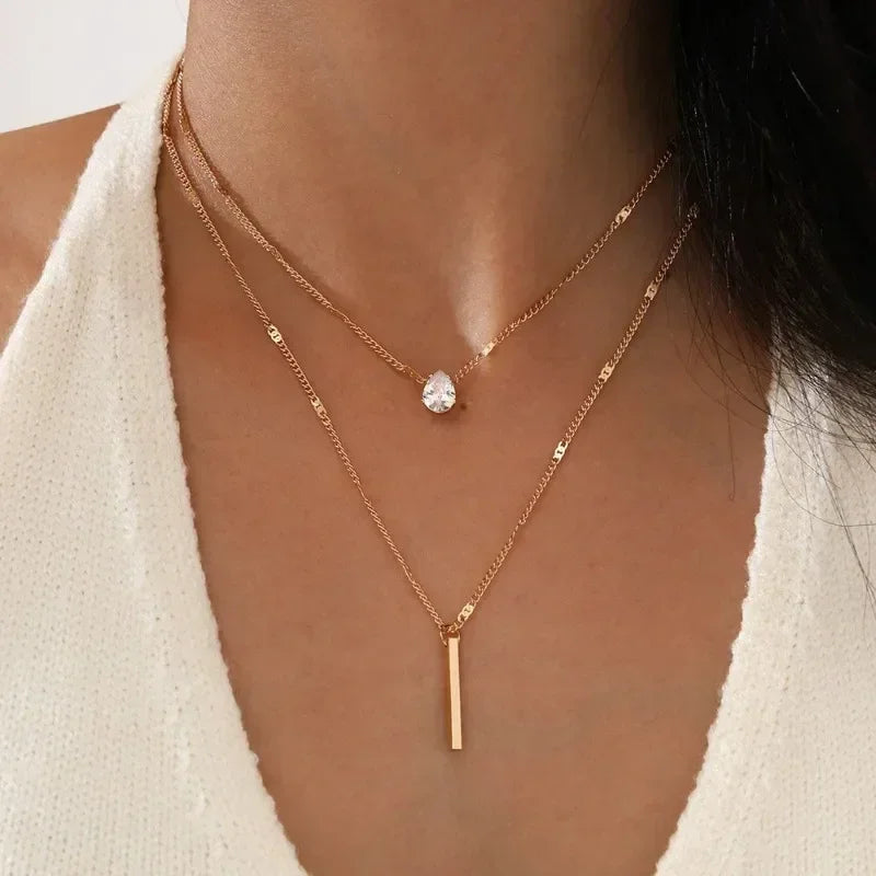 Multilayer Pendant Necklace