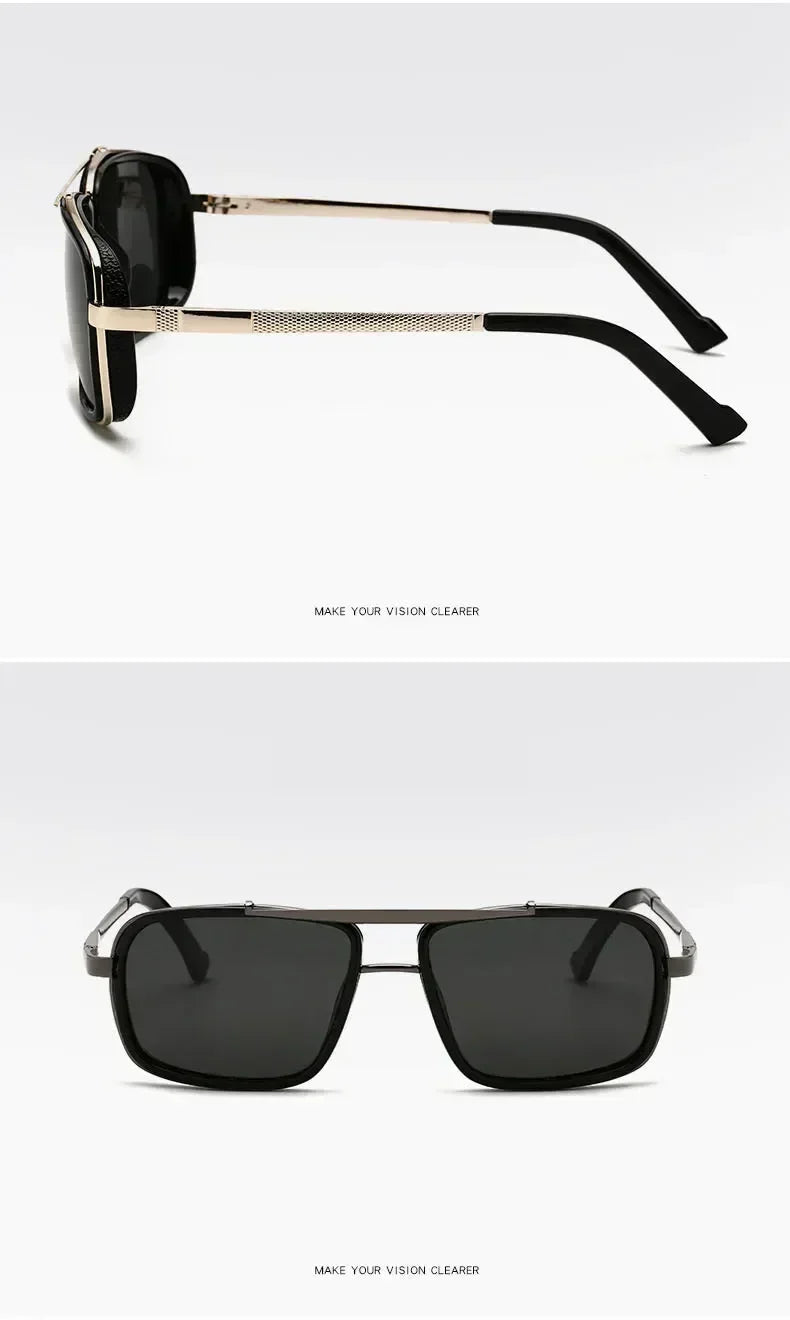 Twin-beam Aviator Sunglasses