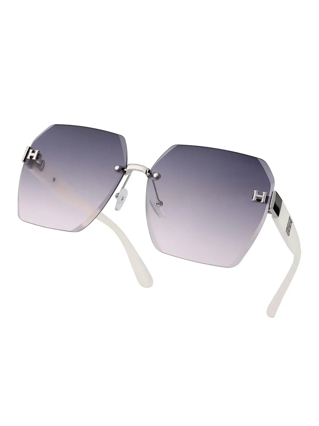 Retro Square Big Frame Eyewear