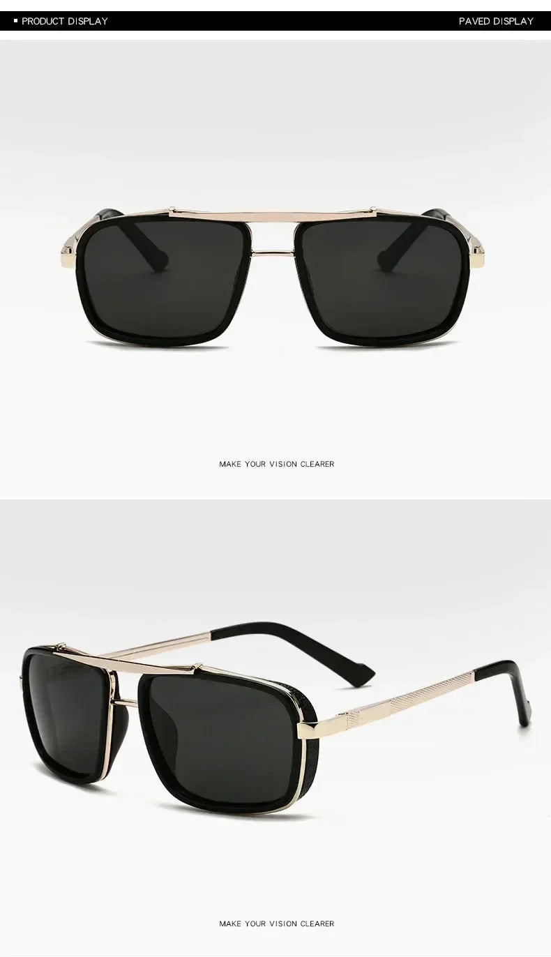 Twin-beam Aviator Sunglasses