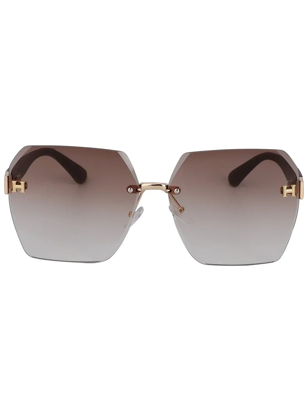 Retro Square Big Frame Eyewear