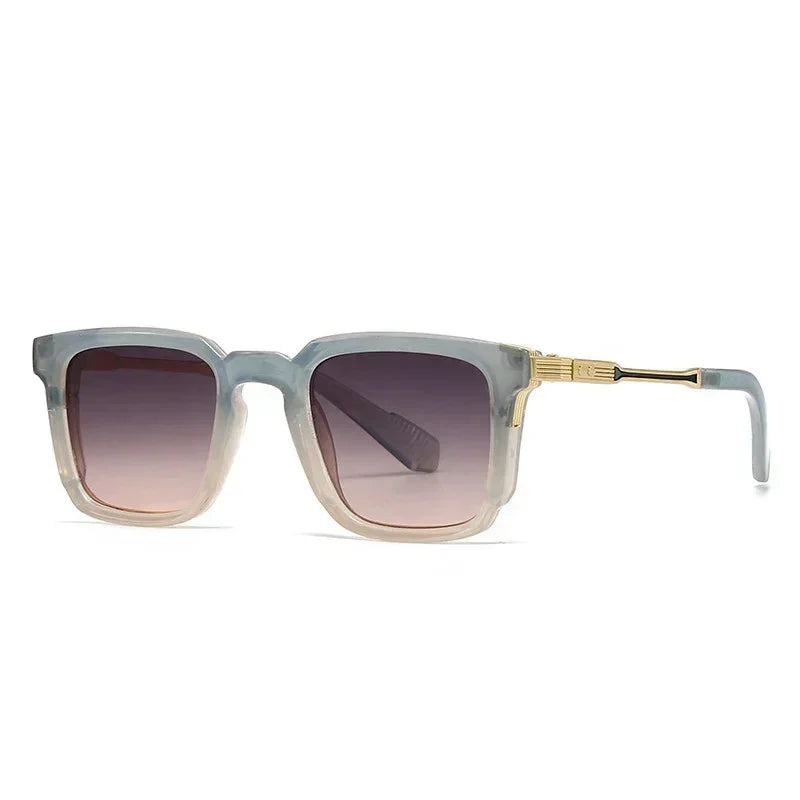 Luxury Sunglasses Retro Rivets