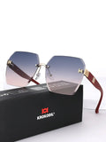 Retro Square Big Frame Eyewear