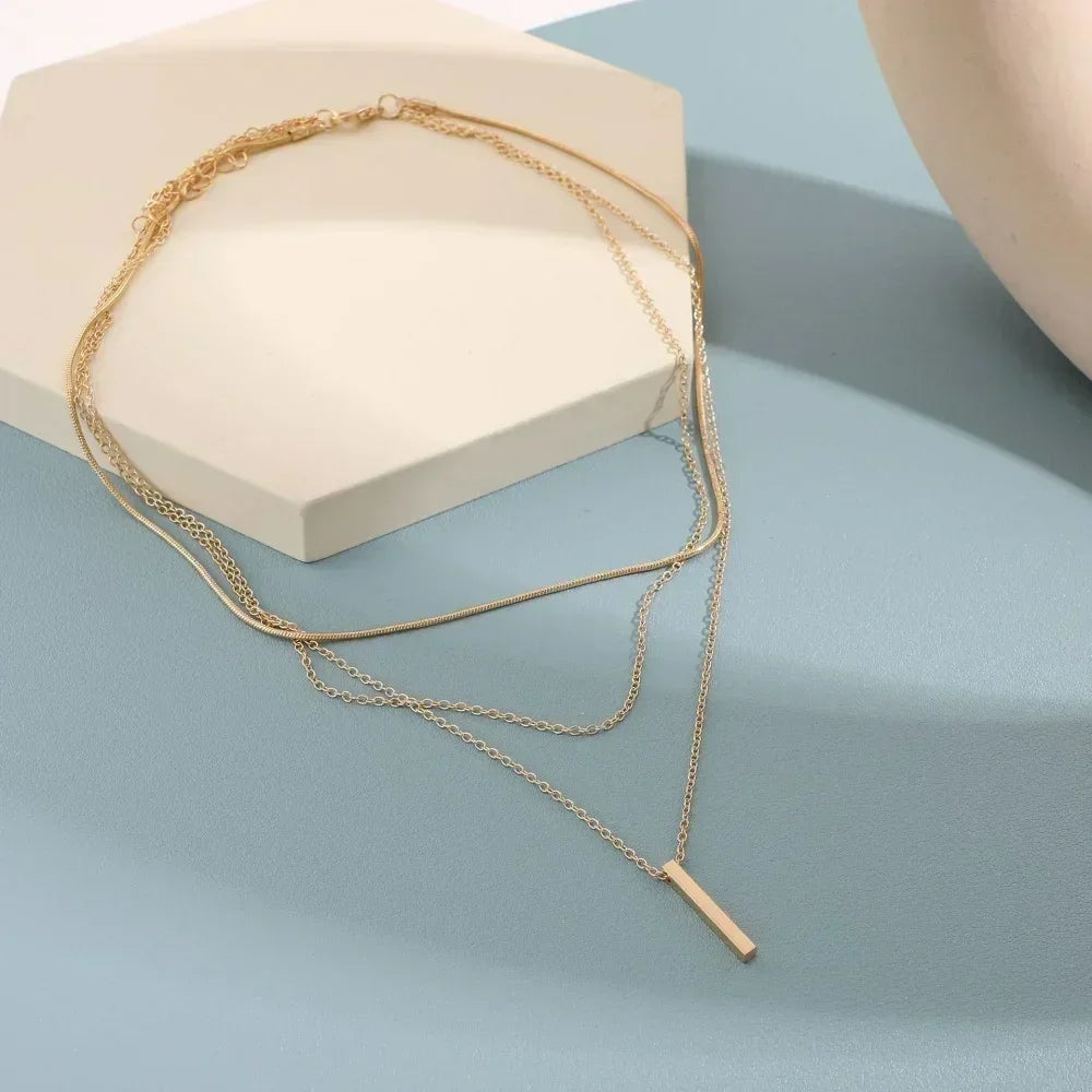 Gold Charm Necklace