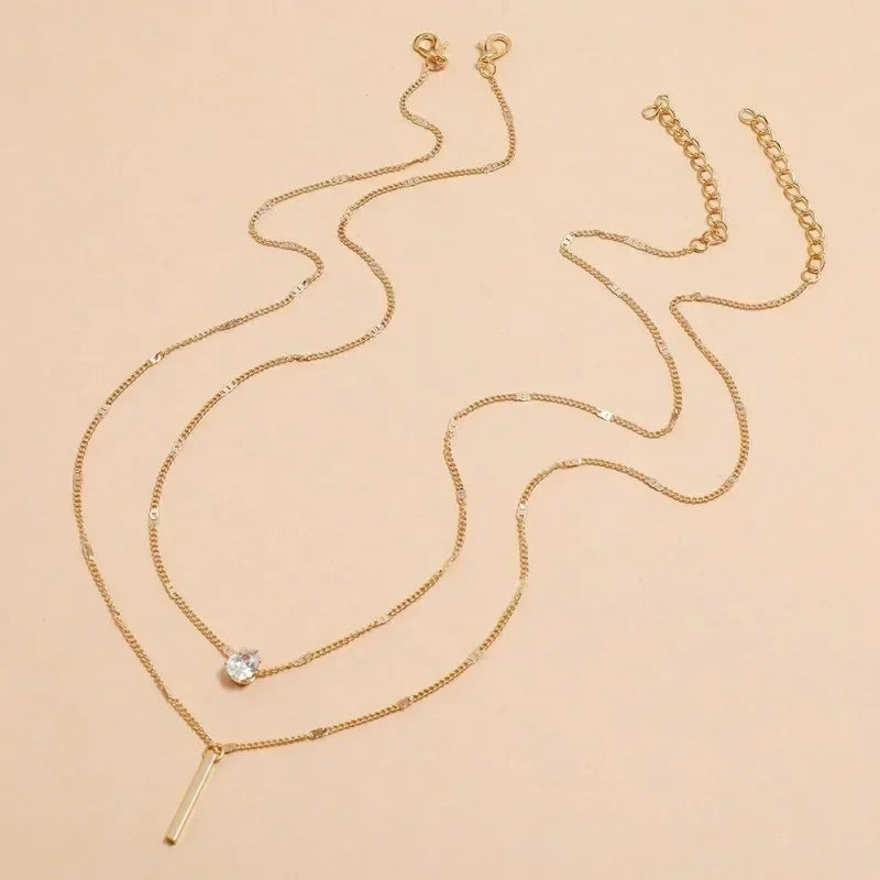 Multilayer Pendant Necklace