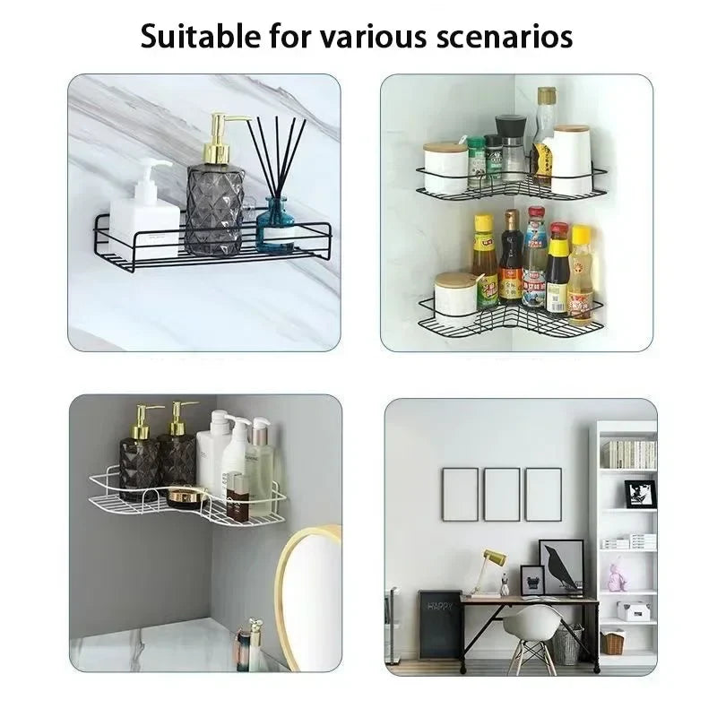 Bathroom Supplies Floating Wall Shelf Metal Organizer Cart Bathroom Shower Curtain Kitchen Storage Organizers Chest of Drawers