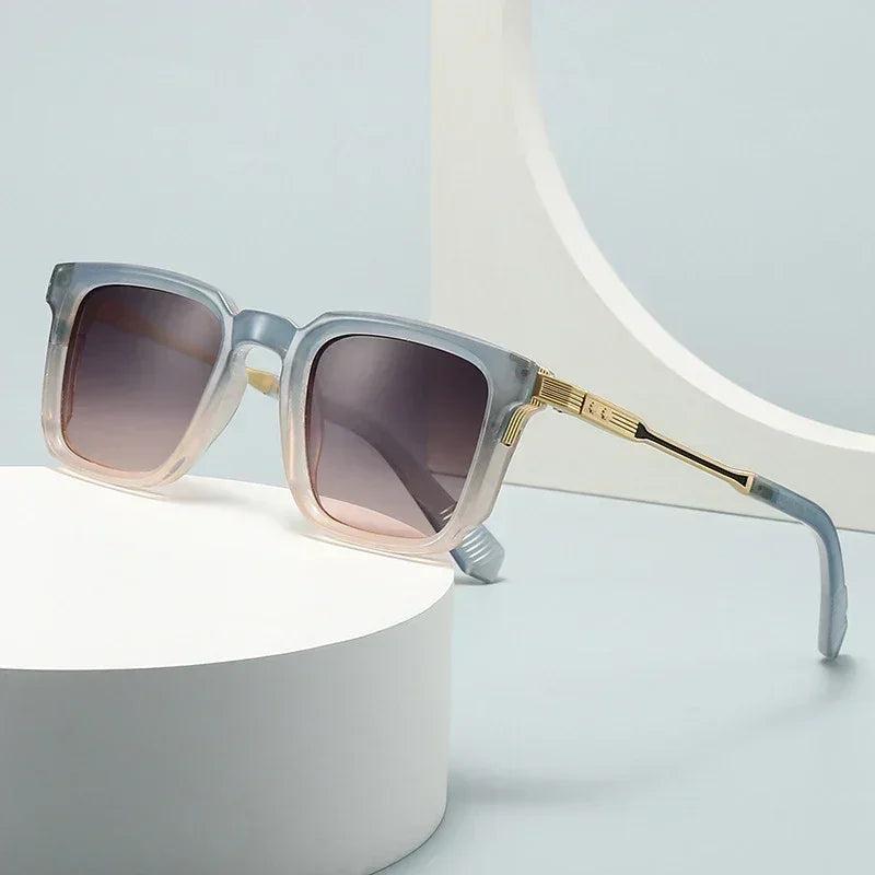 Luxury Sunglasses Retro Rivets
