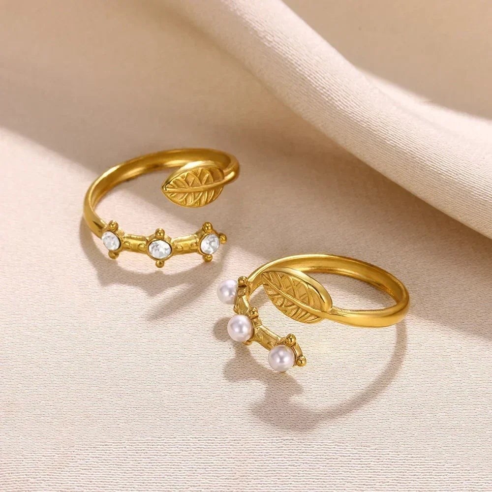 Stainless Steel Flower Rings