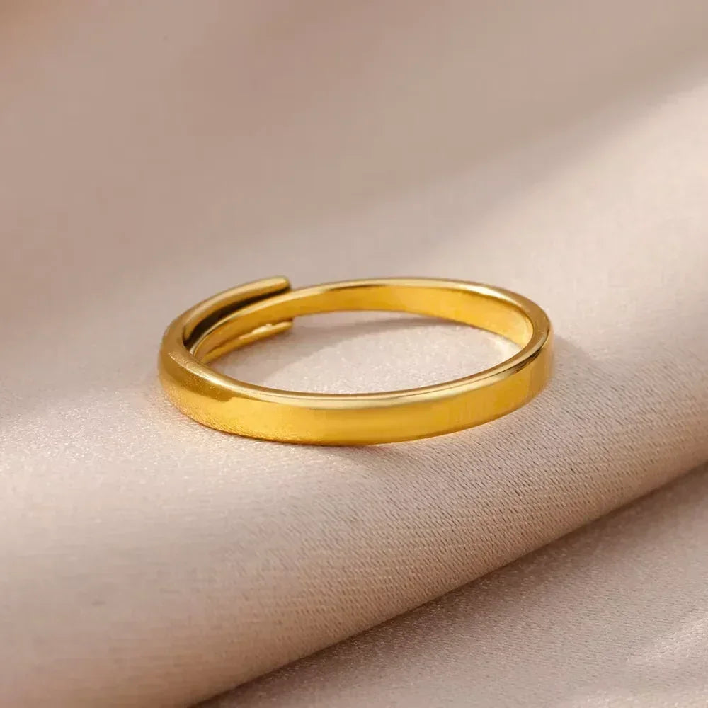 Stainless Steel Flower Rings