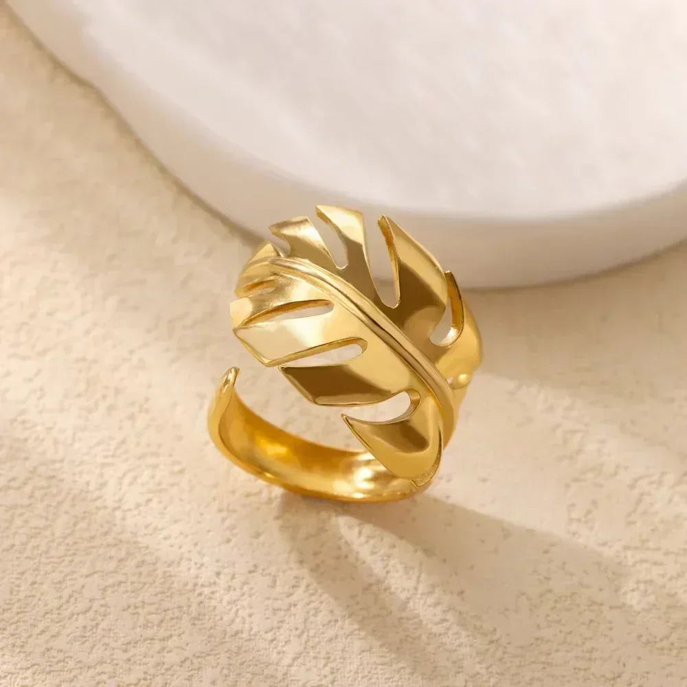 Stainless Steel Flower Rings