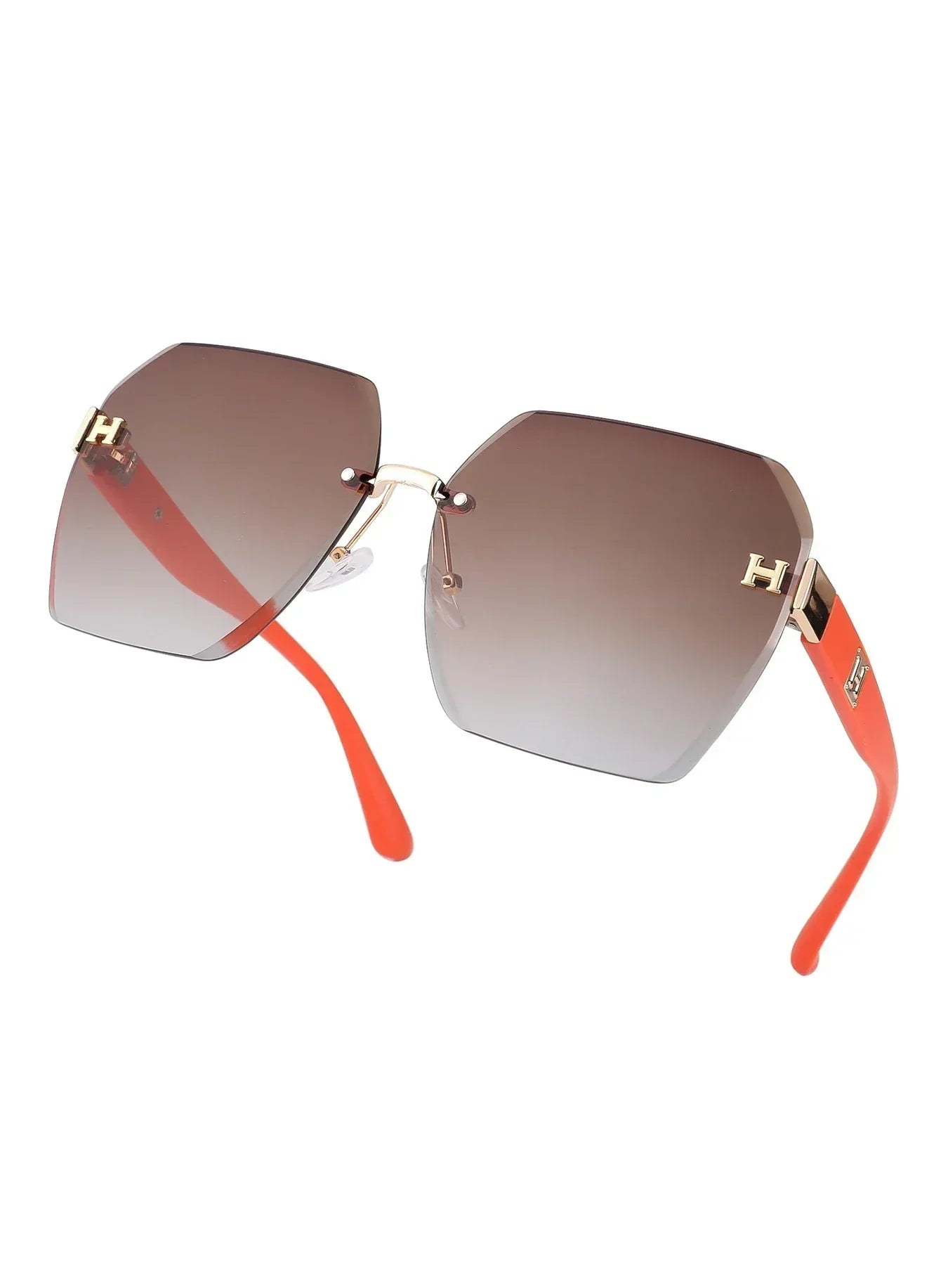 Retro Square Big Frame Eyewear