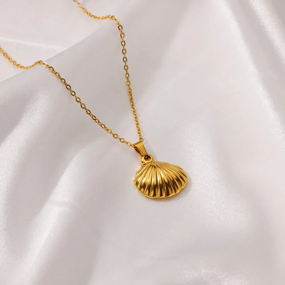 Stainless Steel Multilayer Heart Necklace