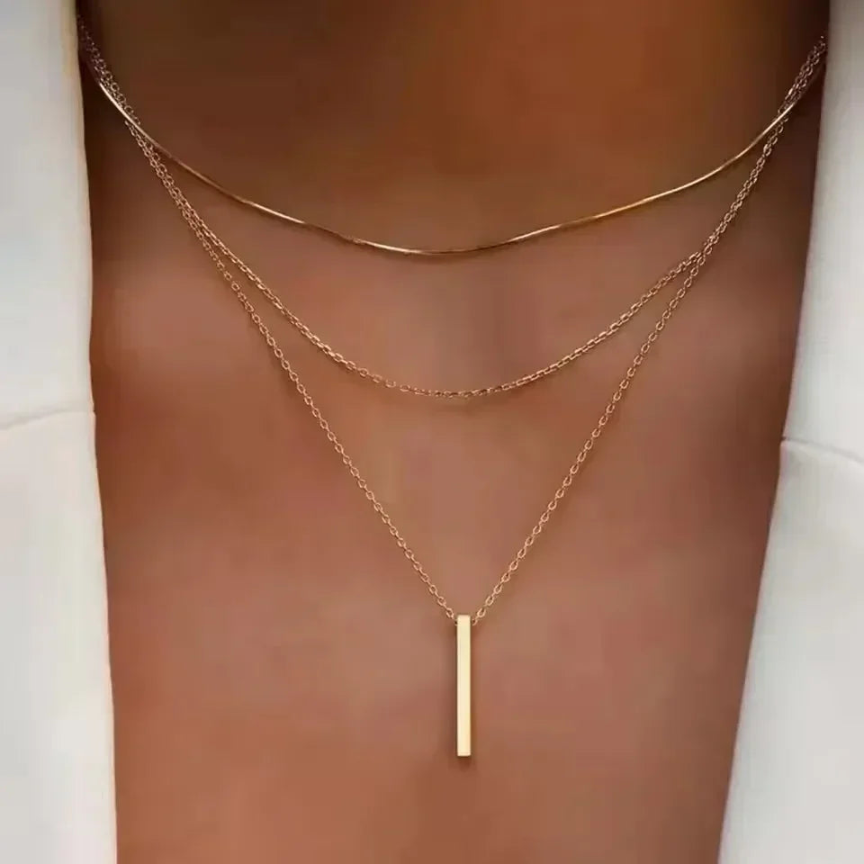 Gold Charm Necklace