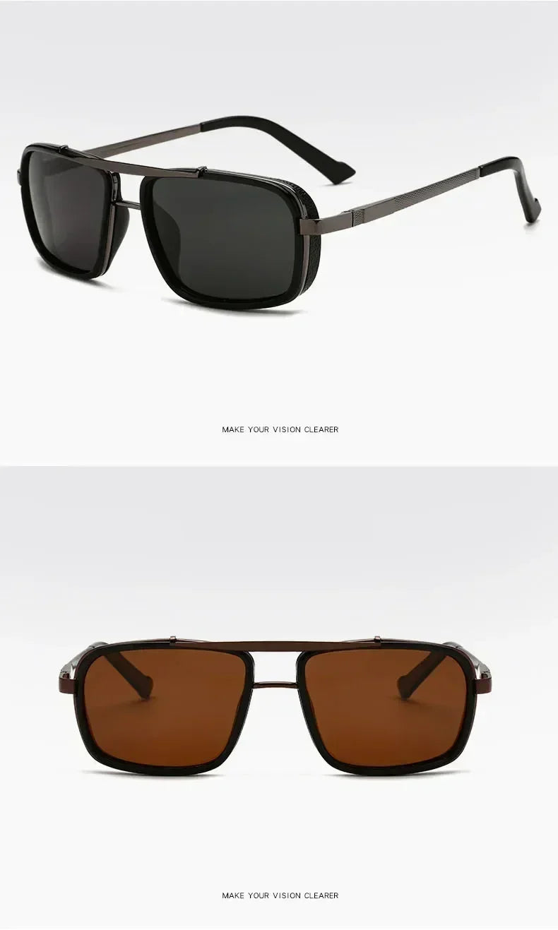 Twin-beam Aviator Sunglasses