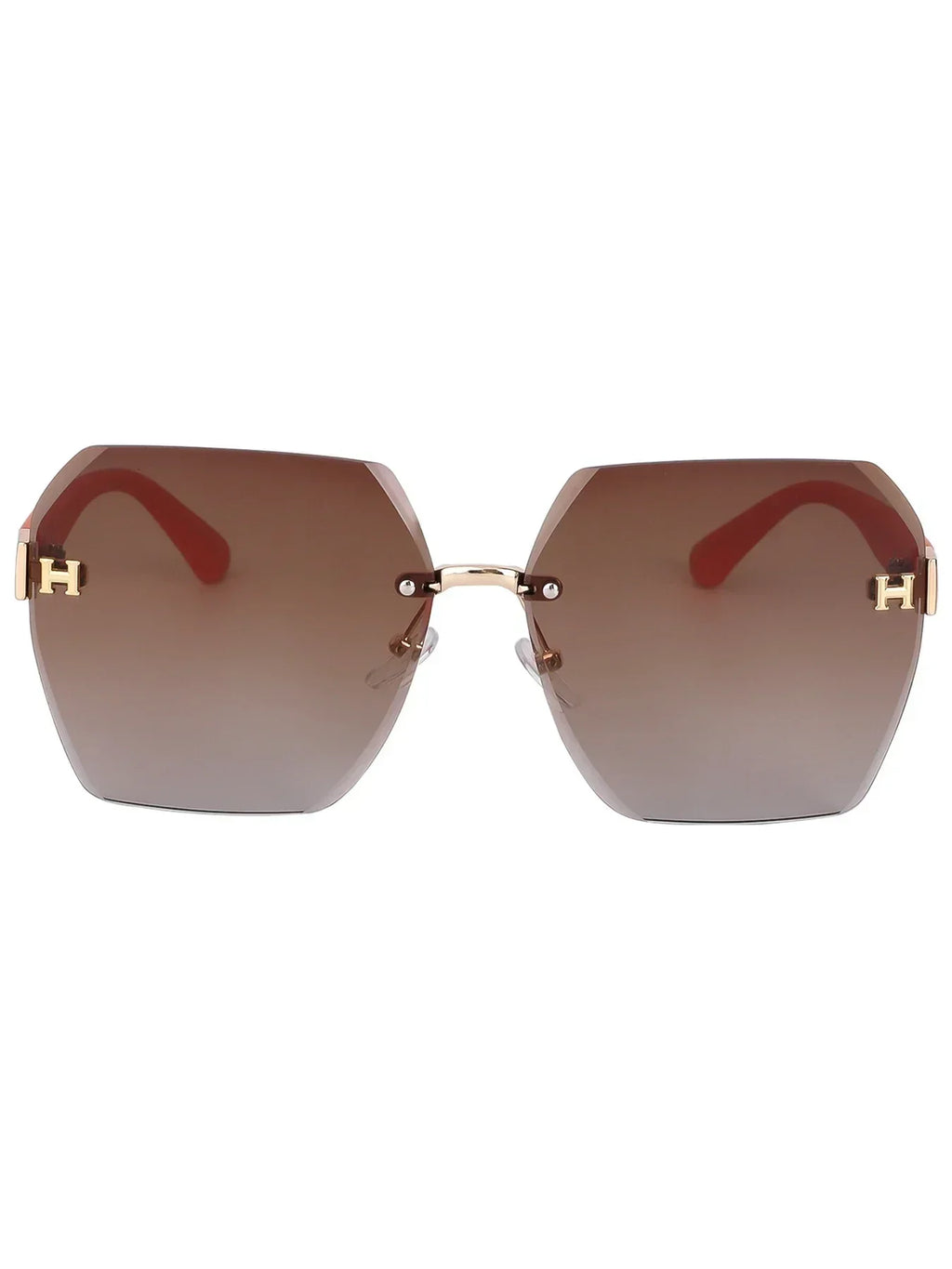 Retro Square Big Frame Eyewear