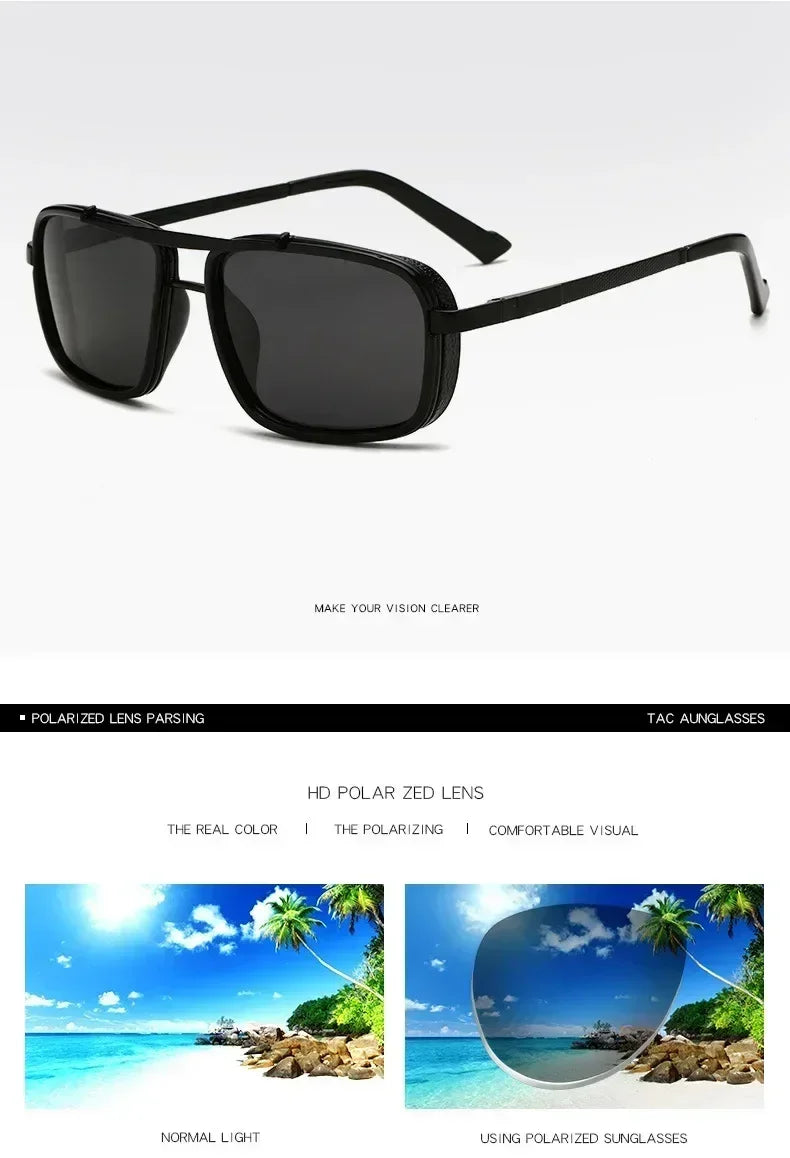 Twin-beam Aviator Sunglasses