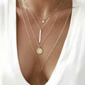 Gold Charm Necklace