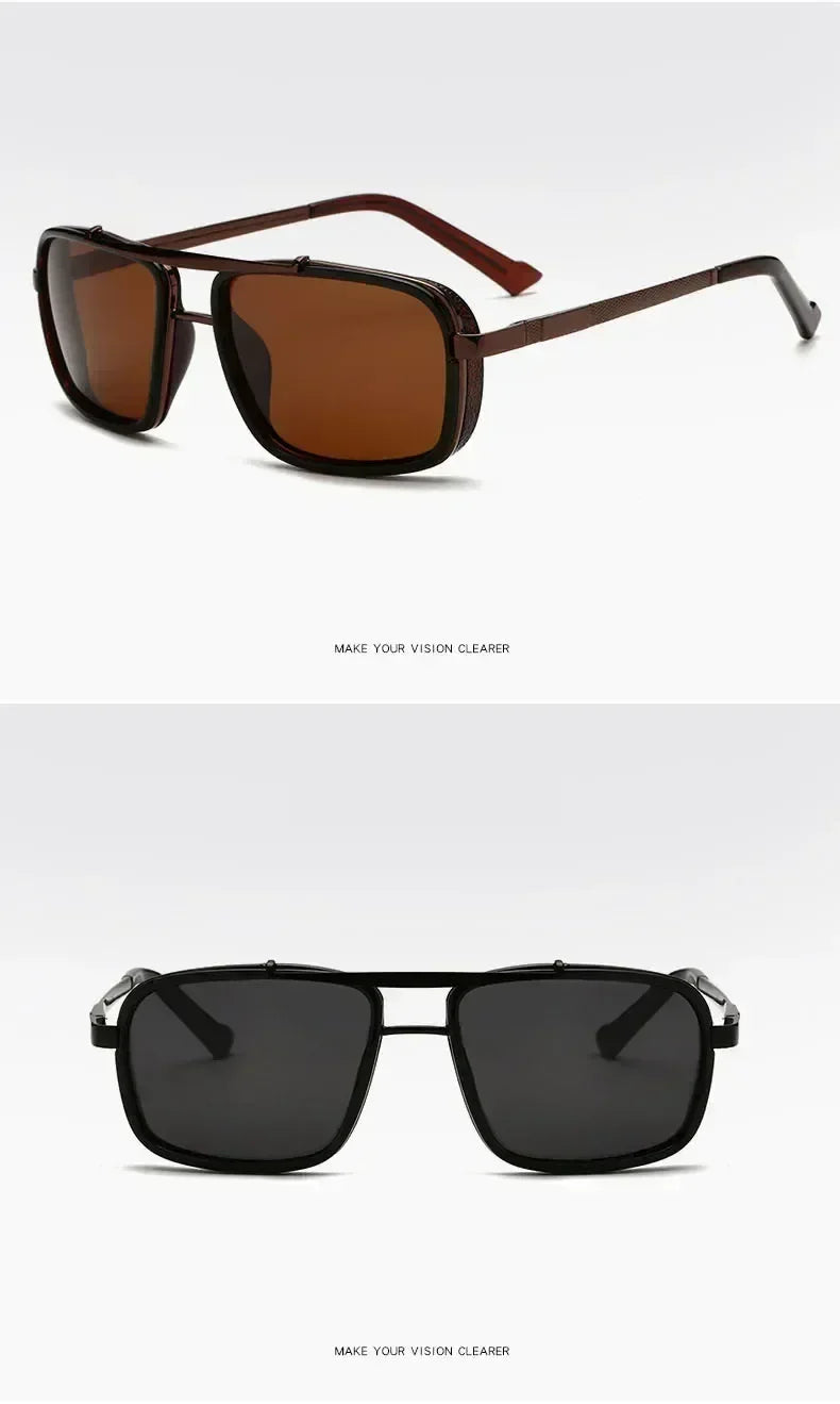 Twin-beam Aviator Sunglasses