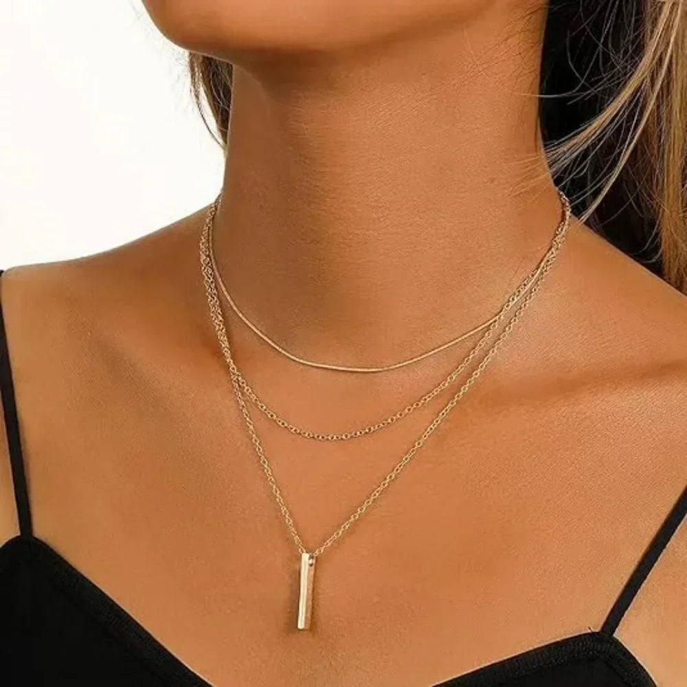 Gold Charm Necklace