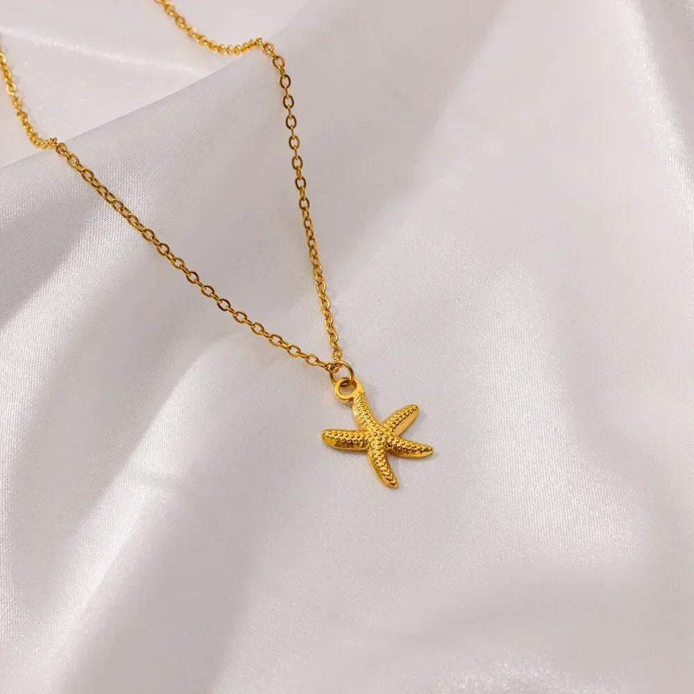 Stainless Steel Multilayer Heart Necklace
