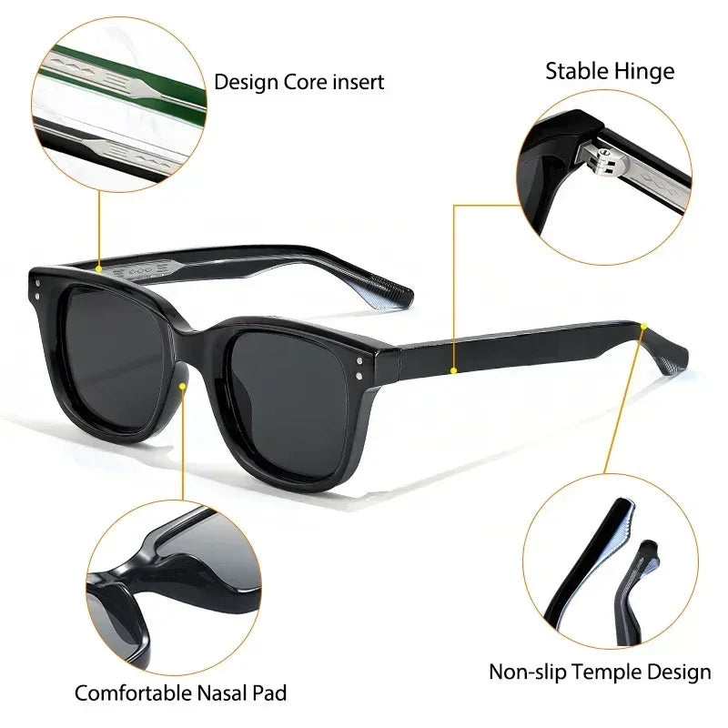 Retro Square Sunglasses