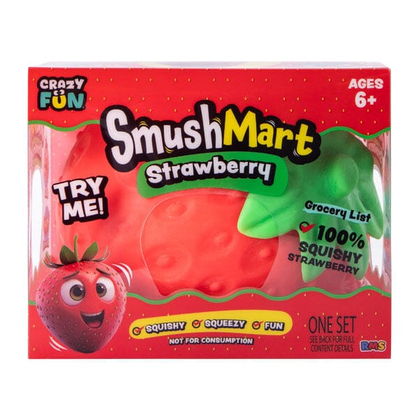 Rms® Smushmart™ Giant Scented Strawberry Squishy