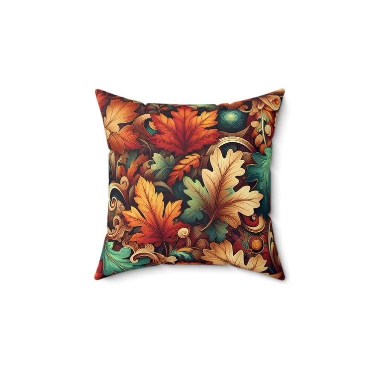 DipaliZ Autumn Leaves Throw Pillow Double Sided Polyester