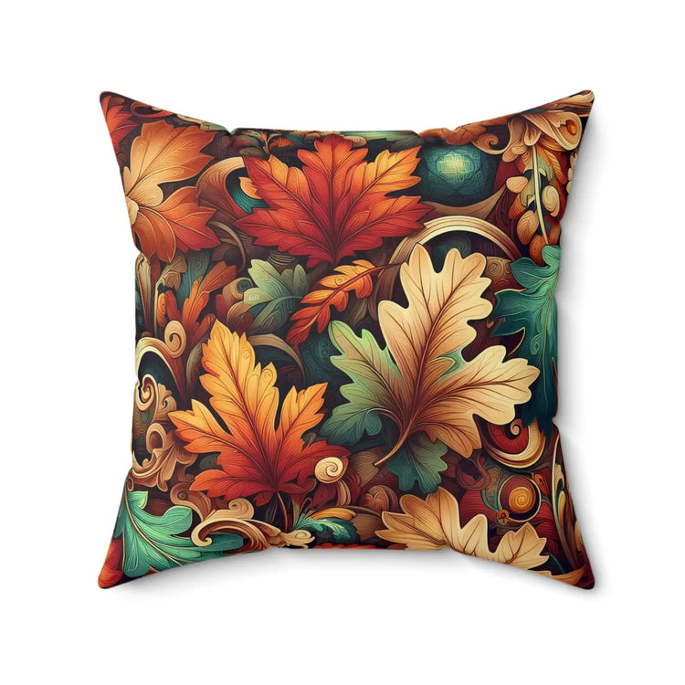DipaliZ Autumn Leaves Throw Pillow Double Sided Polyester