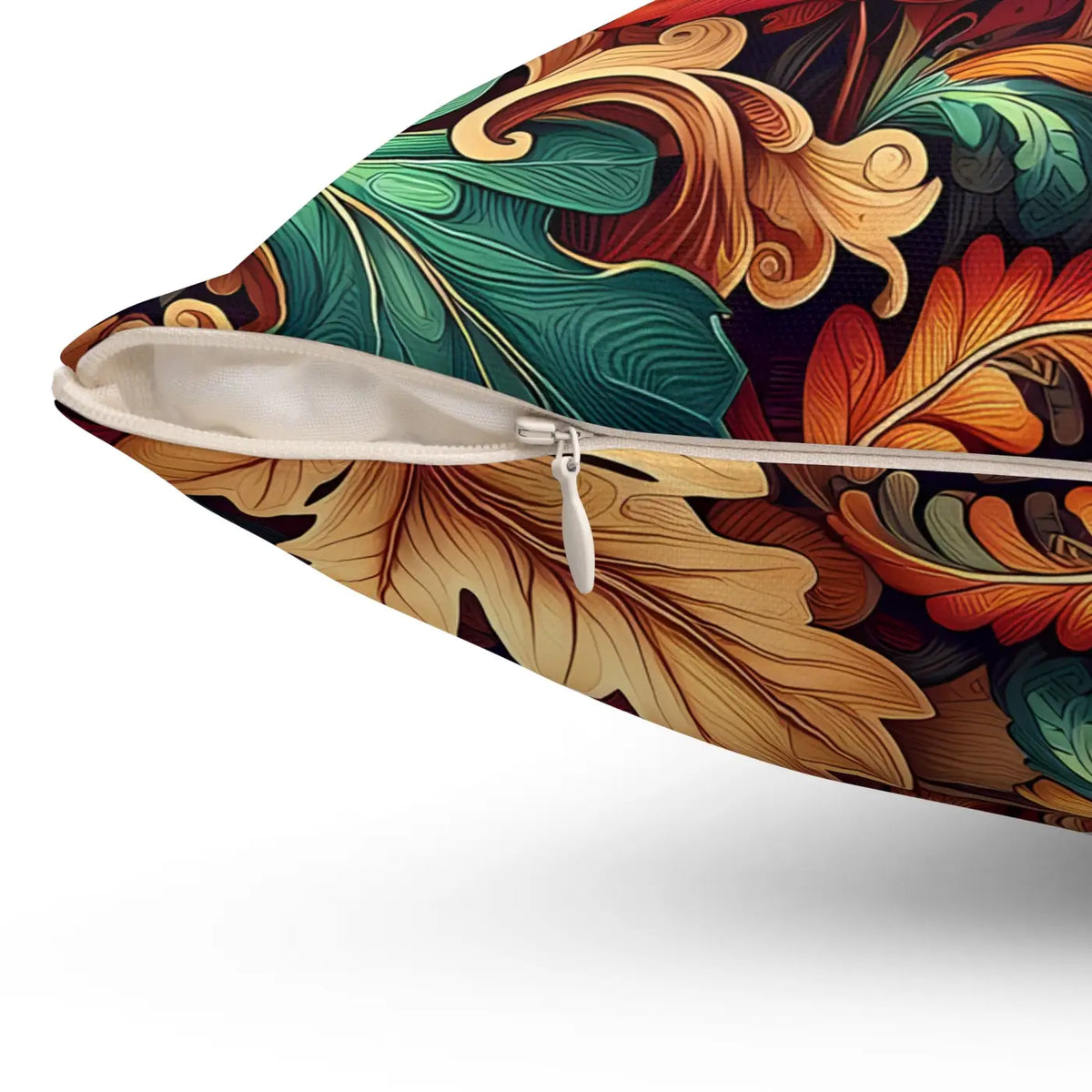 DipaliZ Autumn Leaves Throw Pillow Double Sided Polyester