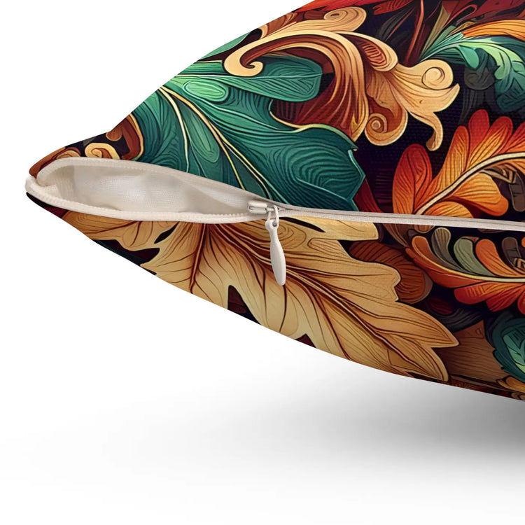 DipaliZ Autumn Leaves Throw Pillow Double Sided Polyester