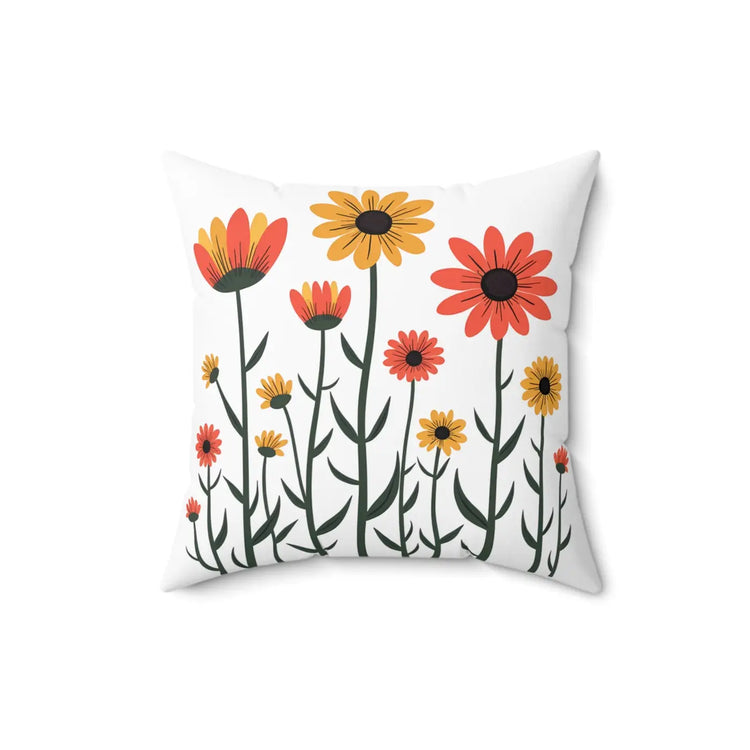 DipaliZ Floral Garden Throw Pillow Cozy Living Spaces