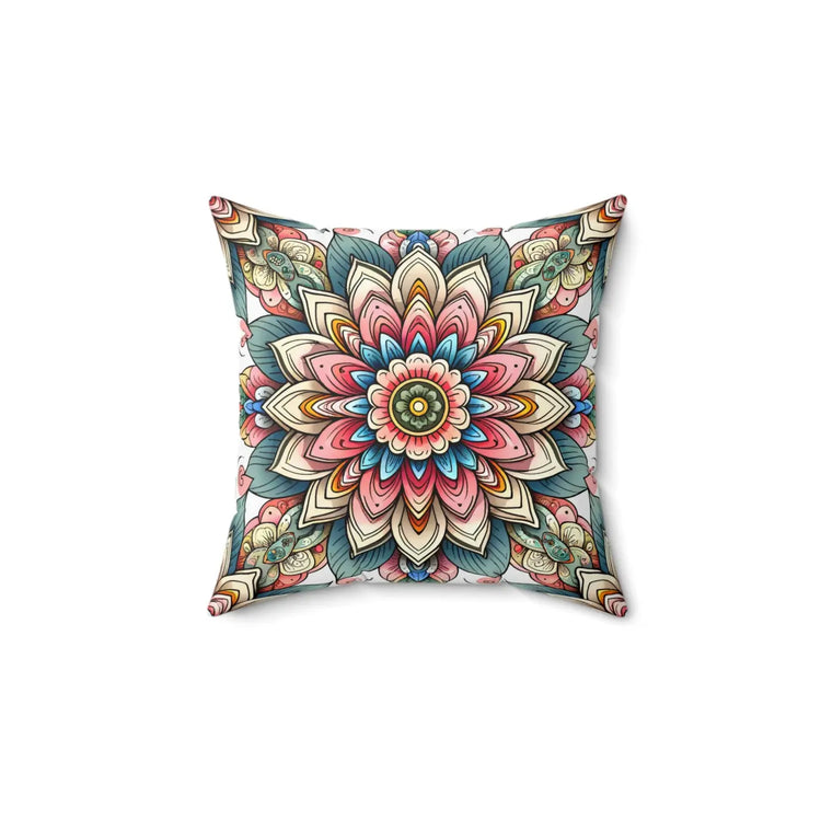 DipaliZ Day Spa Retreat Indoor Throw Pillow Polyester AOP