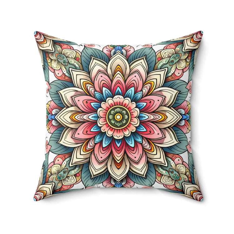 DipaliZ Day Spa Retreat Indoor Throw Pillow Polyester AOP