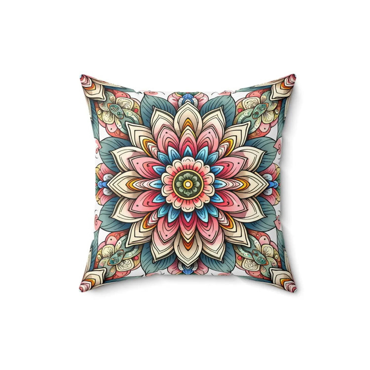 DipaliZ Day Spa Retreat Indoor Throw Pillow Polyester AOP