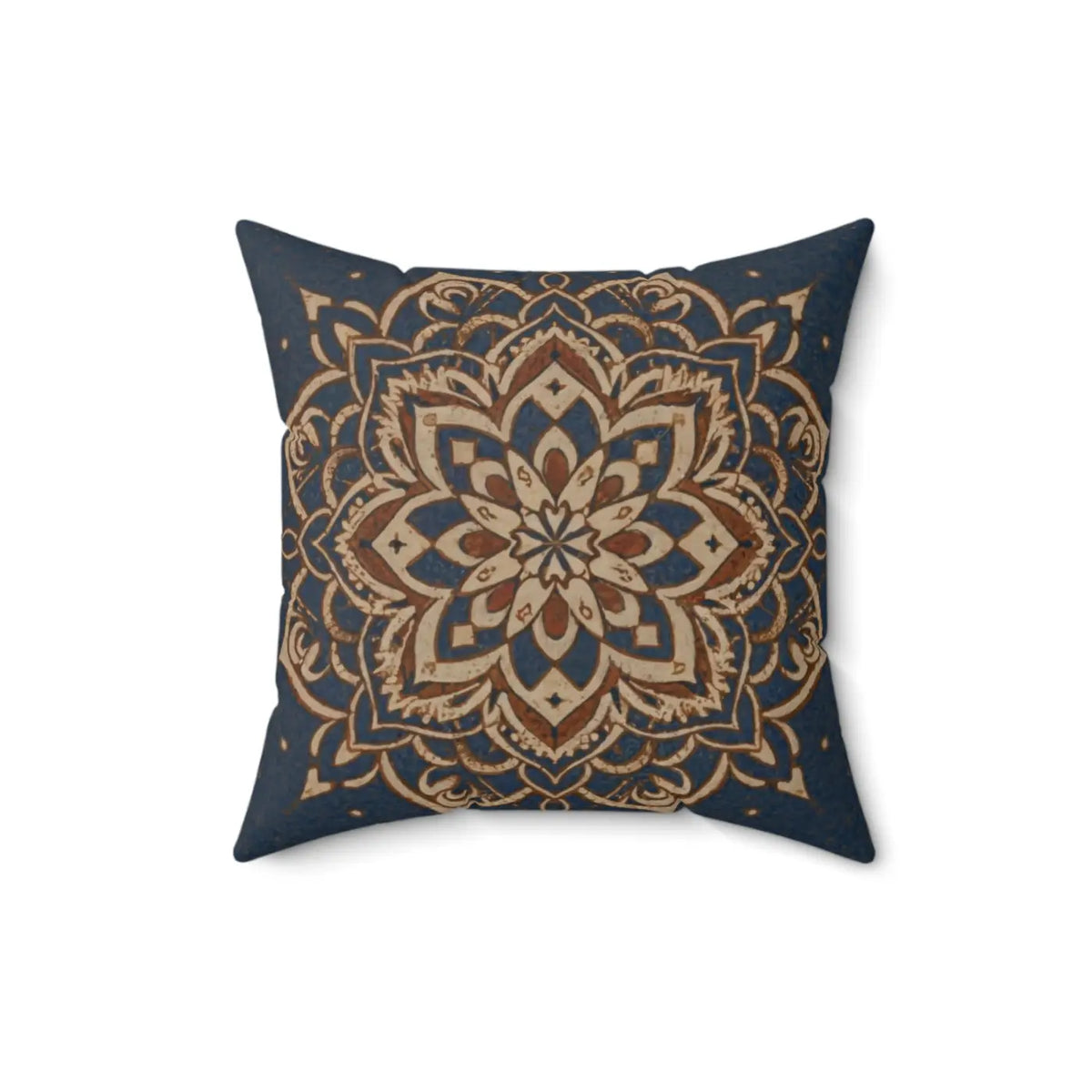 DipaliZ Geometrical Mandal Throw Pillow Spun Polyester