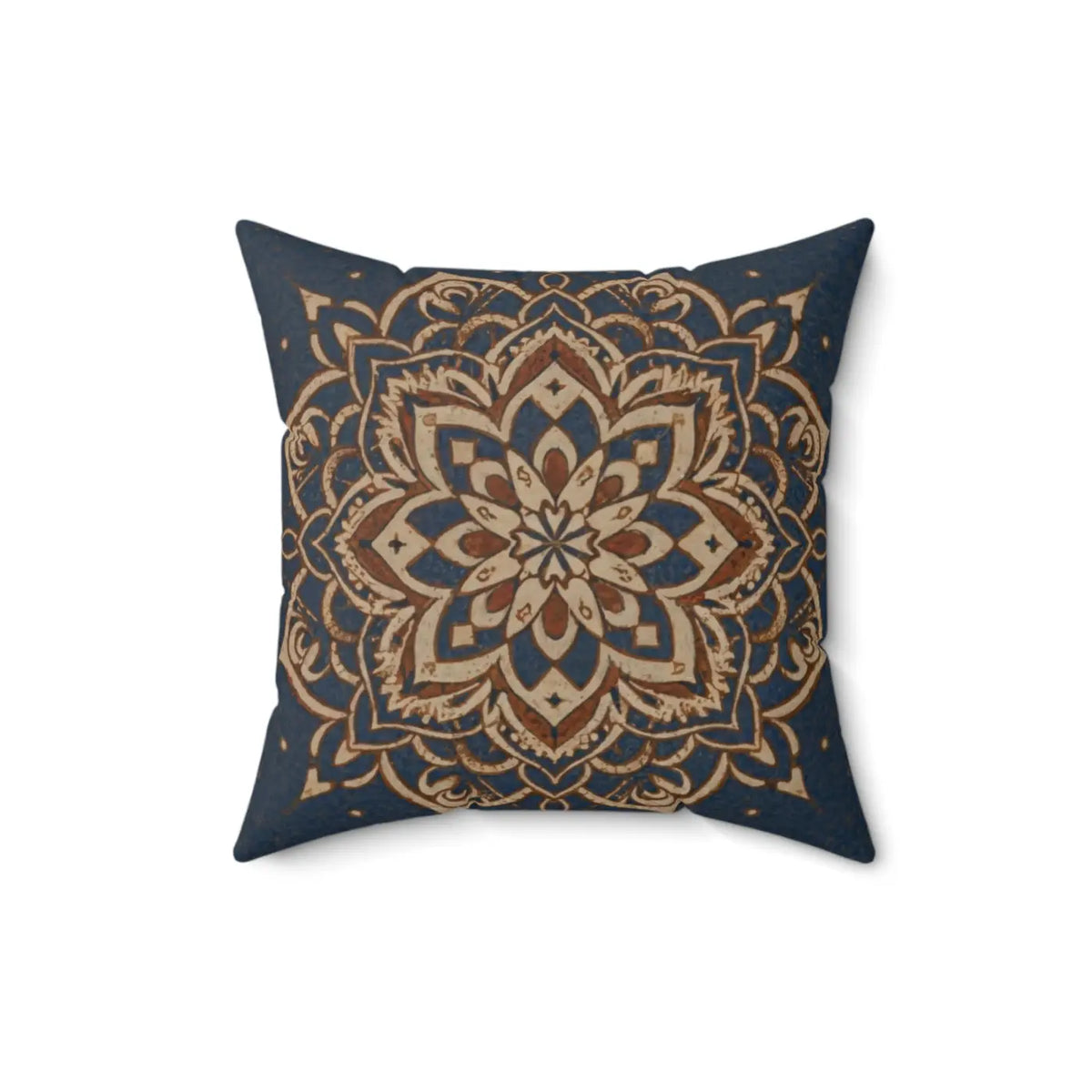 DipaliZ Geometrical Mandal Throw Pillow Spun Polyester