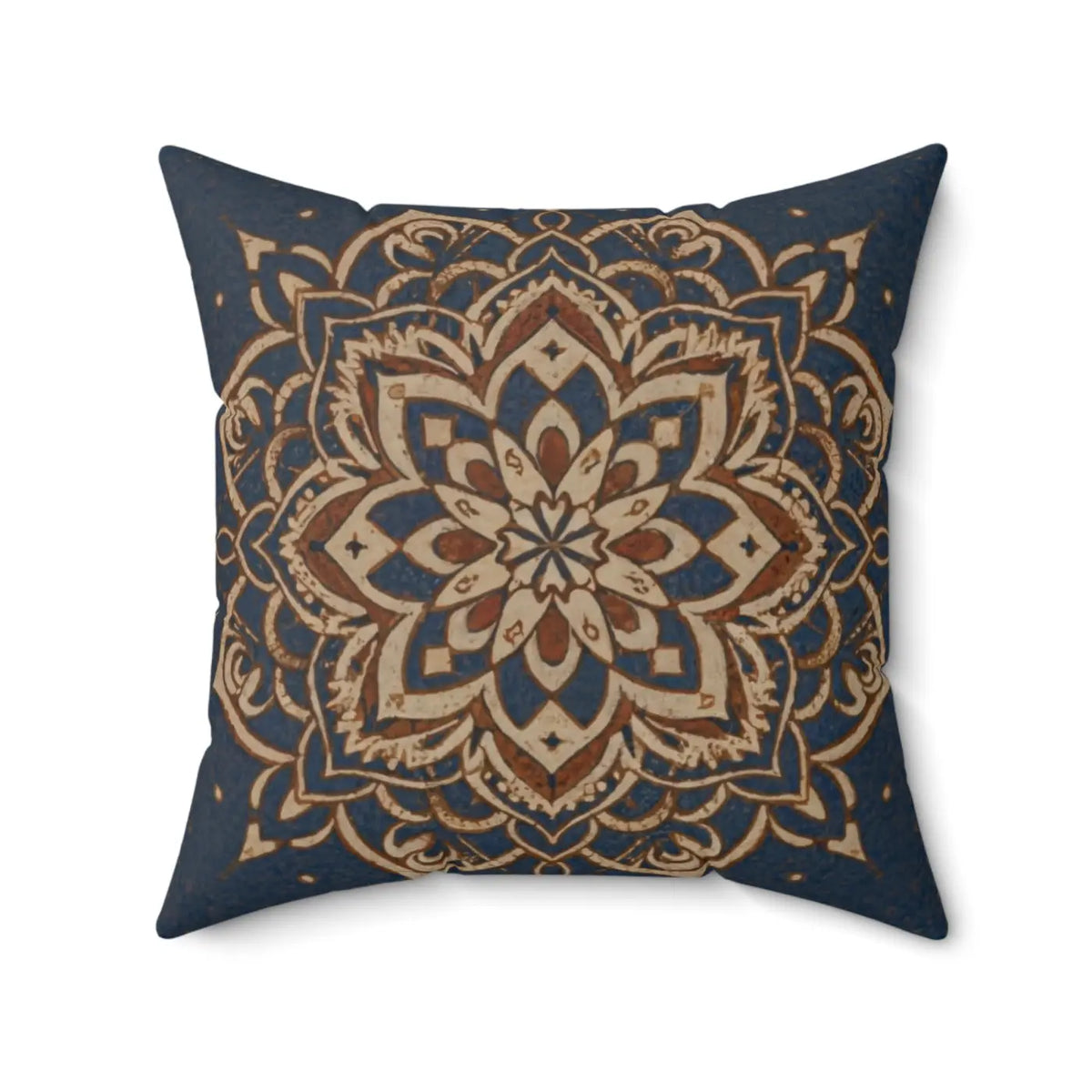 DipaliZ Geometrical Mandal Throw Pillow Spun Polyester