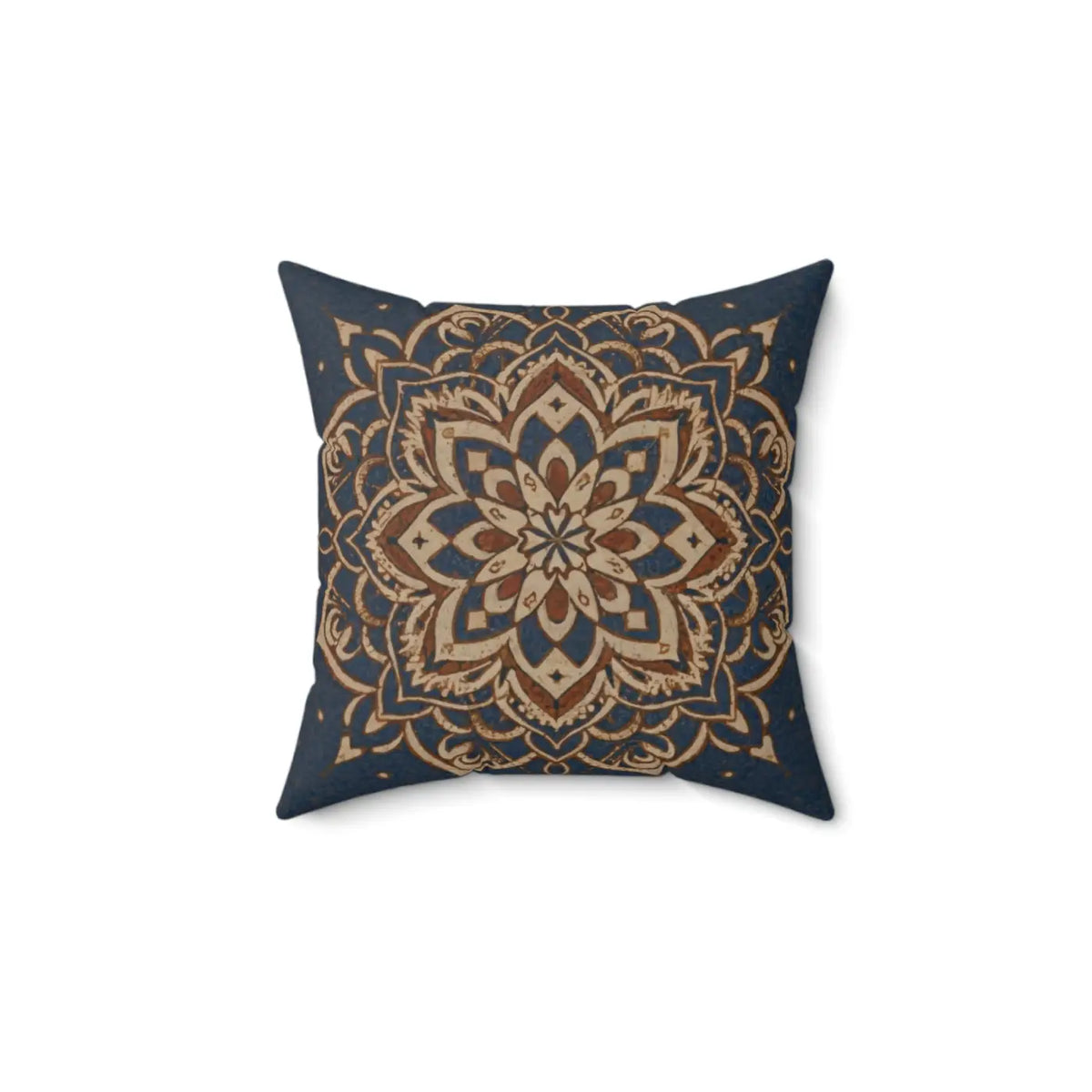 DipaliZ Geometrical Mandal Throw Pillow Spun Polyester
