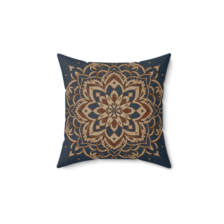 DipaliZ Geometrical Mandal Throw Pillow Spun Polyester