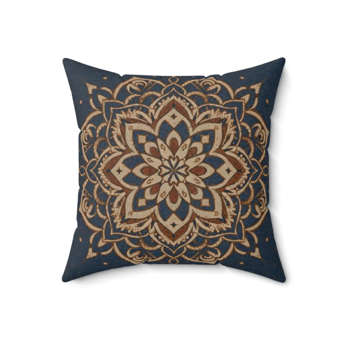 DipaliZ Geometrical Mandal Throw Pillow Spun Polyester