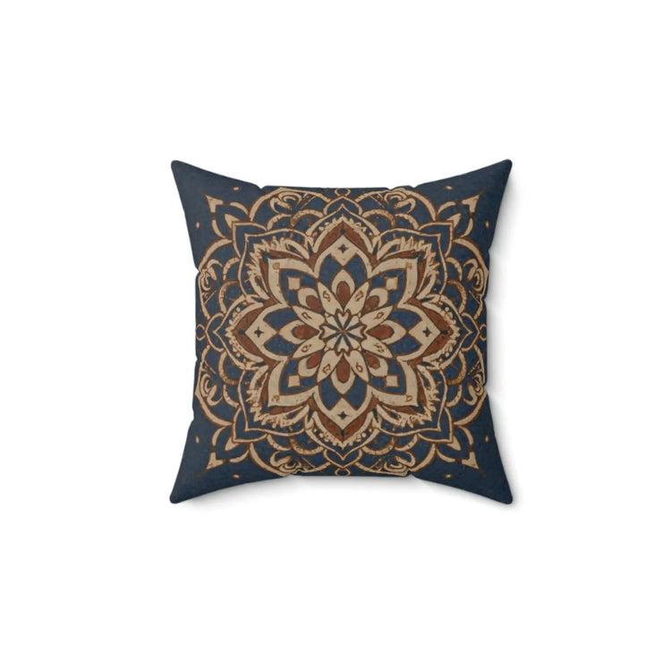 DipaliZ Geometrical Mandal Throw Pillow Spun Polyester
